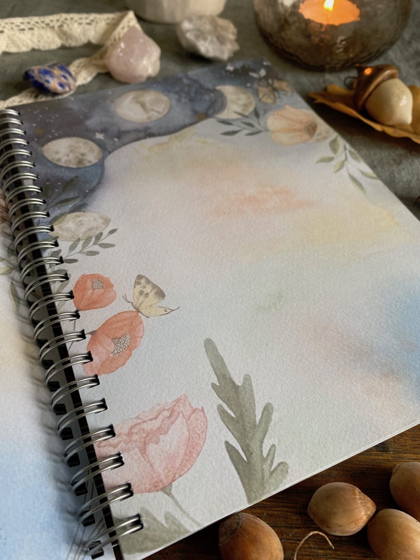 Večerní psaní, ilustrovaný zápisník v kroužkové vazbě - Obrázek 4